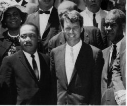 Martin Luther King et Robert Kennedy