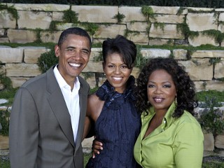 Barack Obama avec Oprah Winfrey il y a quelques mois