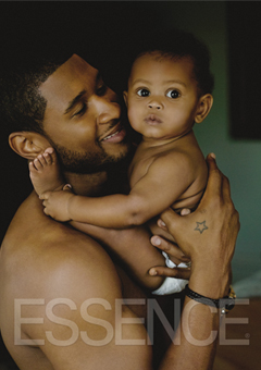 Usher et son fils Usher Raymond V