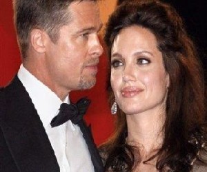 Brad Pitt et Angelina Jolie  Cannes, le 20 mai 2008