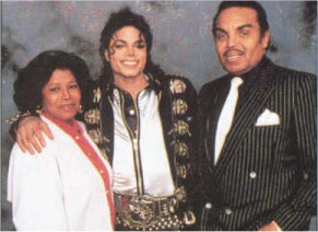 Michael Jackson et ses parents