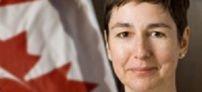 Sigrid Anna Johnson, ambassadrice du Canada en RDC