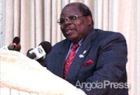 Le prsident Benjamin Nkapa