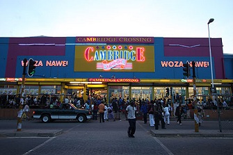 Un magasin appartenant  la chane Massmart en Afrique du Sud