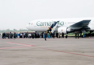 Le vol de Camair Co le lundi 28 mars