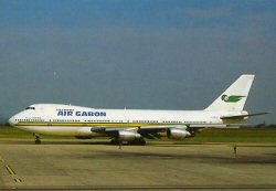 Un avion d'Air Gabon