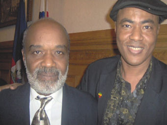 Moise Mougnan et Ren Preval