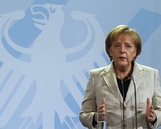 Angela Merkel, chancelire allemande