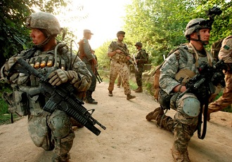 Des soldats amricains en Afghanistan
