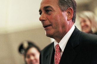 John Boehner, speaker rpublicain de la chambre des reprsentants