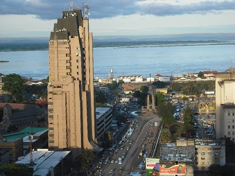 Une vue de Kinshasa