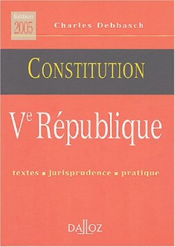Charles Debbasch est un spcialiste constitutionnel