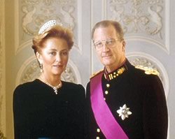 Le couple royal belge