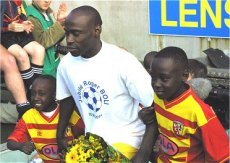 Roger Boli lors de son jubilé