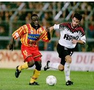 Roger Boli termina meilleur buteur du championnat de France en 1994 avec 20 buts