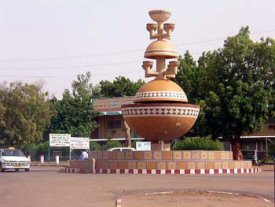 Un carrefour de Niamey