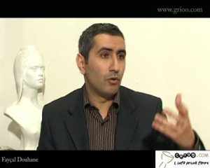 Faycal Douhane pendant l'interview