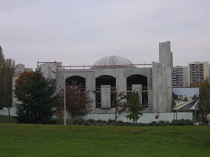 La mosque de Crteil, o officie actuellement Ilyes Hacne