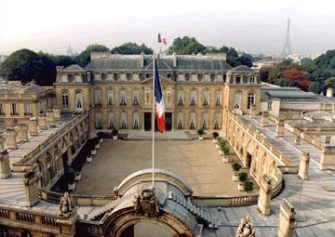 Le palais de l'Elyse