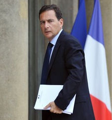 Le ministre de l'immigration Eric Besson