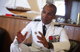 Philippe Ebanga, futur porte-parole de la marine fran�aise