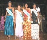 le podium de Miss Cameroun