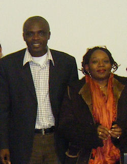 Romuald Dzomo Nkongo et Eugénie Diecky directrice des programmes d'Africa N°1