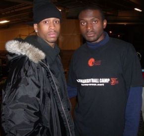 Avec Allen Iverson