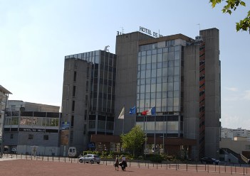 La mairie de Vaulx-en-Velin