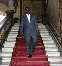 Ibrahim Magassa, prsident et membre fondateur de lABC 