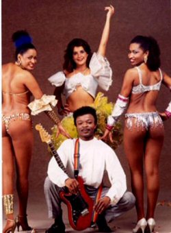 Le musicien Nya Soleil