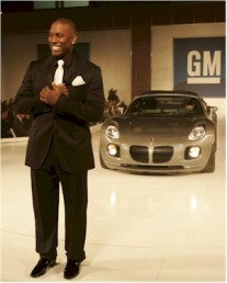 Tyrese a galement prt son image  General Motors