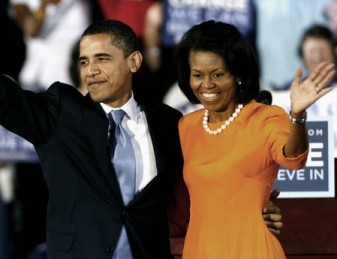 Barack et Michelle Obama le 6 mai