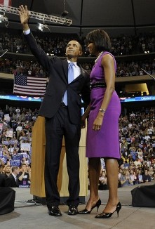 Barack et Michelle Obama le 3 juin