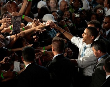 Barack Obama en Virginie le 5 juin