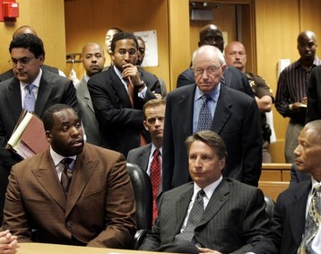 Kwame Kilpatrick lors de son procs