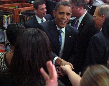 Barack Obama en Virginie le 10 septembre