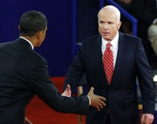 Barack Obama et John McCain