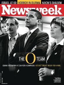 David Axelrod, Barack Obama et Valerie Jarrett