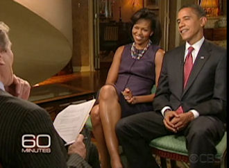 Michelle et Barack Obama dans l'mission 60 minutes