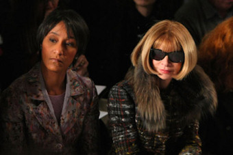 Desiree Rogers et Anna Wintour, directrice de ''Vogue''