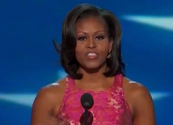Michelle Obama  la convention dmocrate 2012