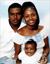 Sean Bell et sa fiance Nicole Paultre