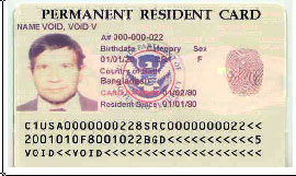 la "green card" version US