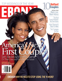 En janvier 2007, le mensuel afro-amricain ''Ebony'' se demande si Barack et Michelle forment le ''prochain couple prsidentiel''