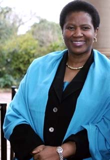 Phumzile Mlambo-Ngcuka, vice-prsidente sud-africaine