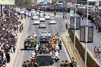 Retour de la dpouille du prsident Mwanawasa le 23 aot  Lusaka