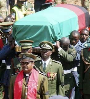 Levy Mwanawasa a t enterr le 3 septembre dernier  Lusaka