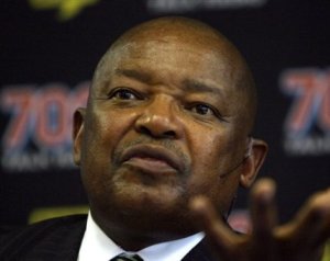L'ancien ministre de la Défense sud-africain Mosiuoa Lekota.