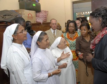 Rama Yade au Bnin le 16 fvrier dernier